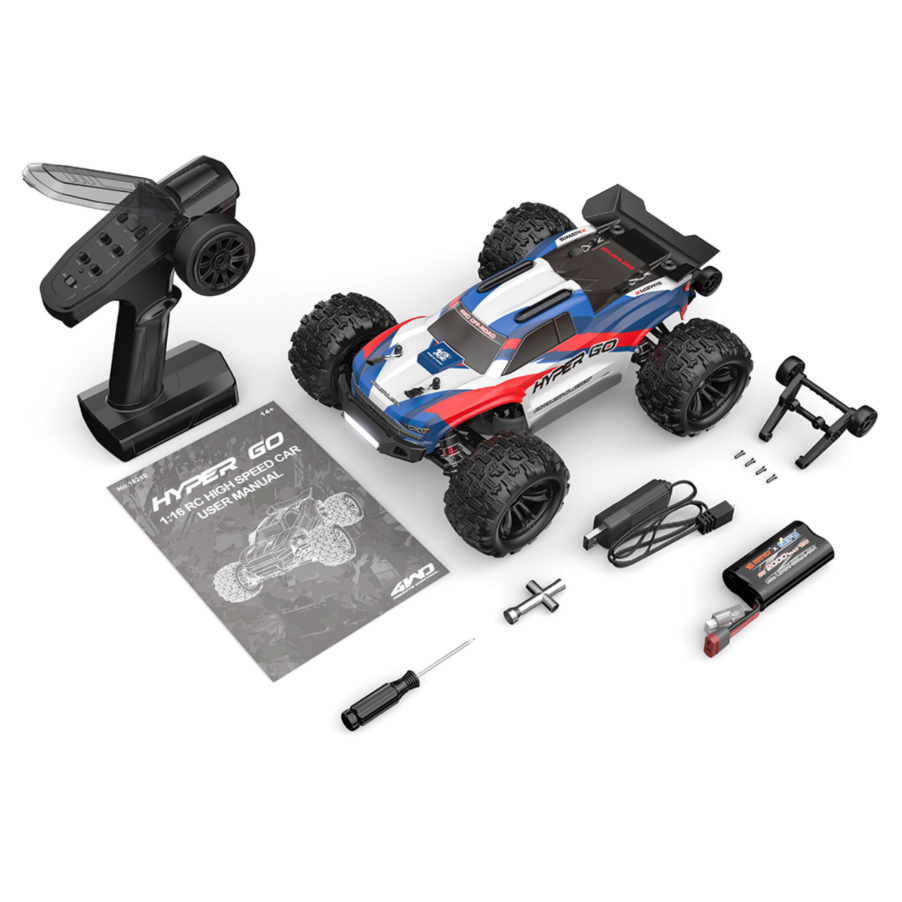 MJX Hyper Go 16212 RTR package contents