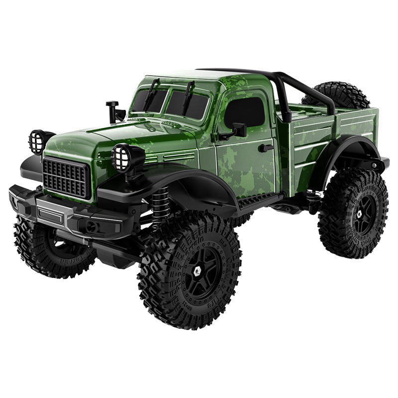 JJRC C8813 4WD 2.4G Rock Crawler Off-Road RC Truck with LED Lights – High Torque Motor, 12km/h Speed, 500mAh Li-ion Battery