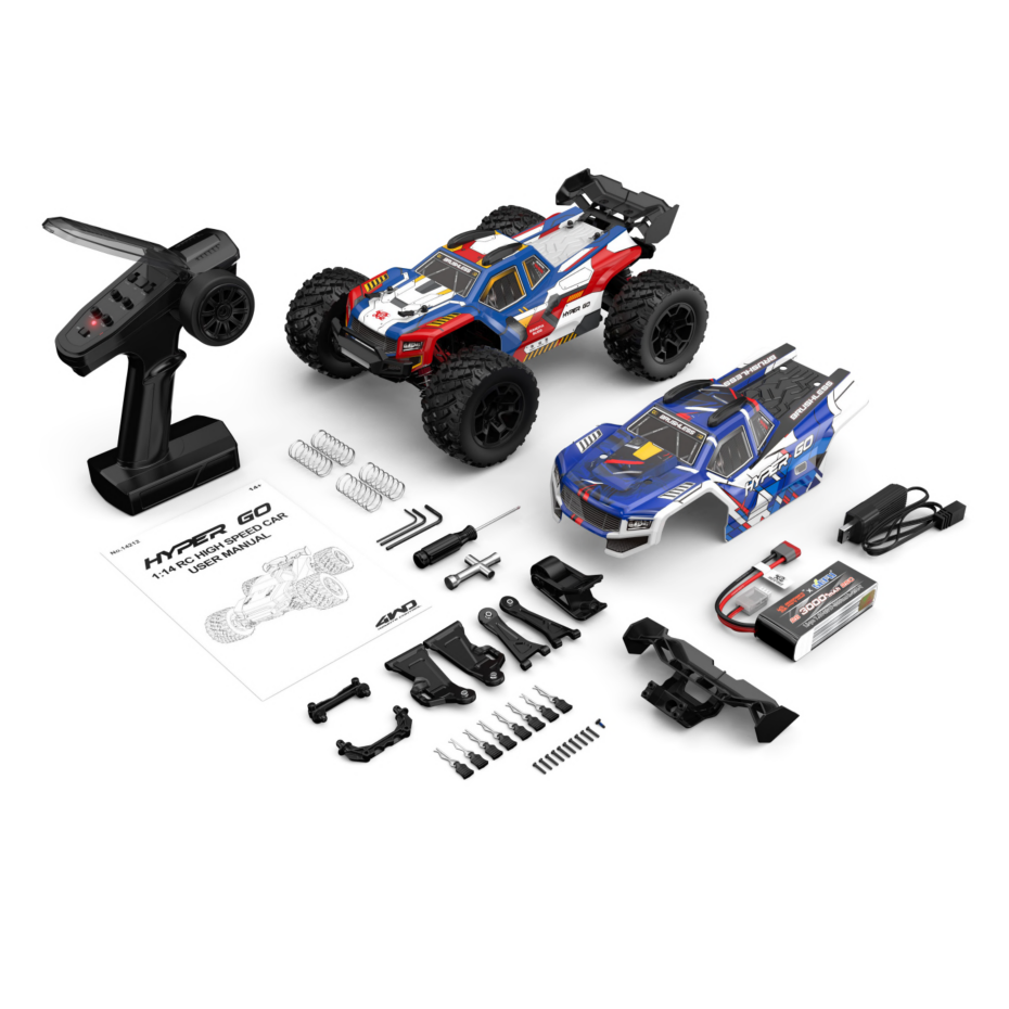 MJX Hyper Go 14212 RTR package contents