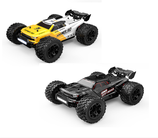 MJX Hyper Go 14207 1/14 Scale Brushless RC Car – 53km/h High Speed 4WD Off-Road Truck with 2 Shells