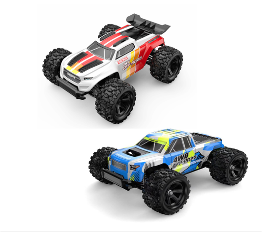 MJX Hyper Go 18208 1/18 Brushed RC Car – 30km/h High Speed Off-Road Truck with 2 Batteries