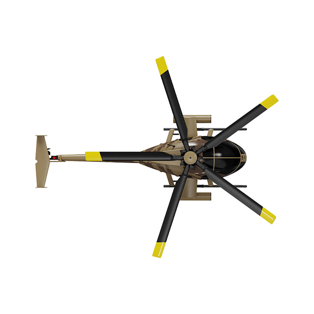RC ERA C189 MD500 Military Flybarless RC Helicopter with Dual Brushless Motors and Altitude Hold - RTF