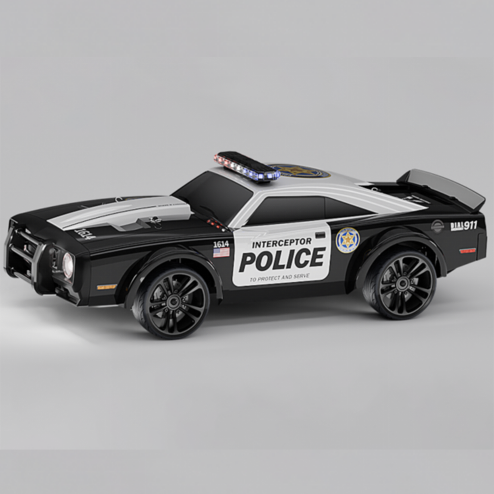 SG1614 1/16 4WD muscle police RC car