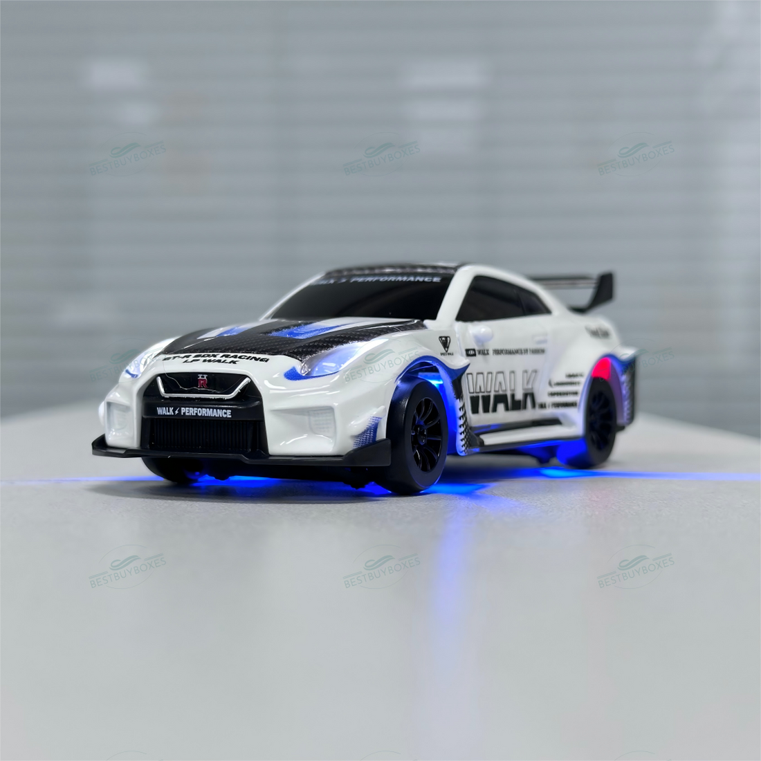 HStar D43-02Q 1/43 4WD RC drift car with alloy GTR-style body