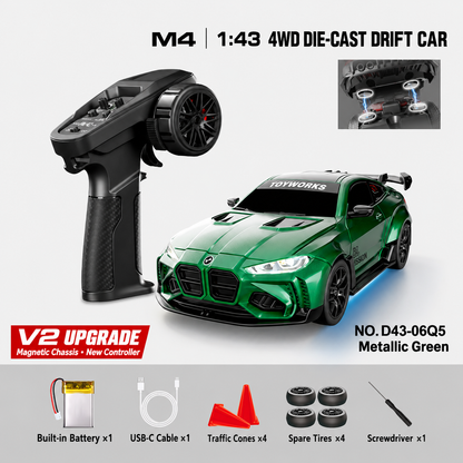 D43-06Q5 HSTAR M4 1/43 RC Drift Car