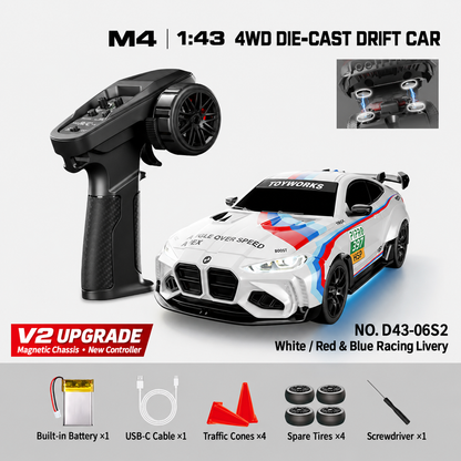 D43-06S2 HSTAR M4 1/43 RC Drift Car