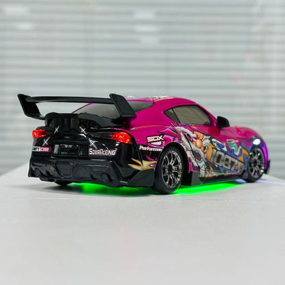 Hstar D24 1/24 Scale RC Drift Car – 4WD, Gyro Stabilized, LED Lights, 25+ KM/H