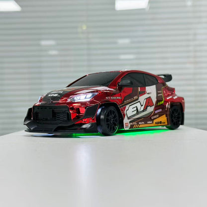 Hstar D24 1/24 Scale RC Drift Car – 4WD, Gyro Stabilized, LED Lights, 25+ KM/H