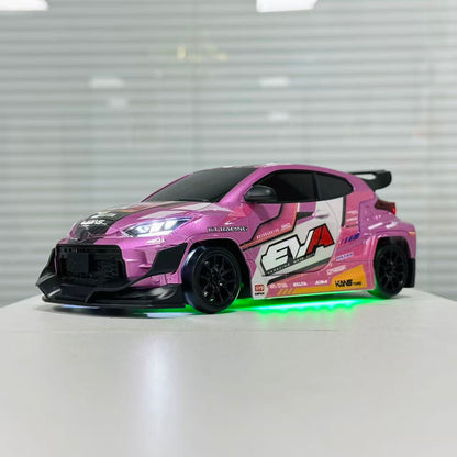 Hstar D24 1/24 Scale RC Drift Car – 4WD, Gyro Stabilized, LED Lights, 25+ KM/H