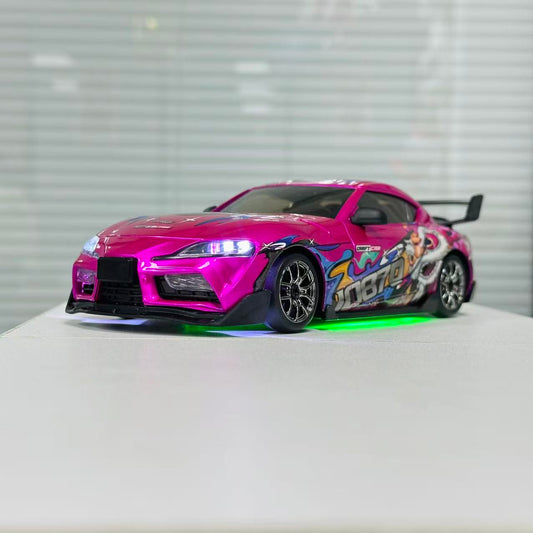 Hstar D24 1/24 Scale RC Drift Car – 4WD, Gyro Stabilized, LED Lights, 25+ KM/H