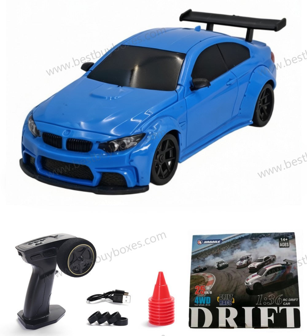 Jiabaile 1/36 RC racing car with carbon fiber chassis