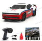 1/36 scale 4WD RC drift car with independent suspension