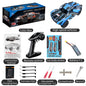 KFPlan KF17 1:12 Brushless RC Rally Truck – 3S Power, 60km/h Speed, All-Metal Drivetrain, LED Lights, JX Servo