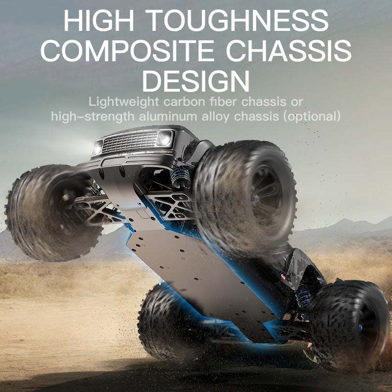 KFPLAN KF16 1/12 4WD Brushless RC Truck – 60km/h, Hobbywing ESC, Flysky FS-G4P, Metal Chassis