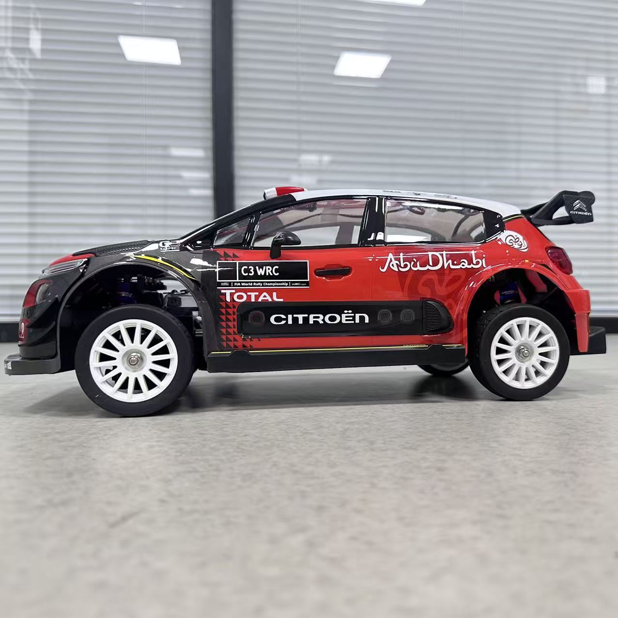 MJX Hyper Go 10303 Citroen C3 WRC – Licensed 1/10 RC Rally Car, 3S Brushless, 7075 Chassis, Gyro, Metal Drivetrain
