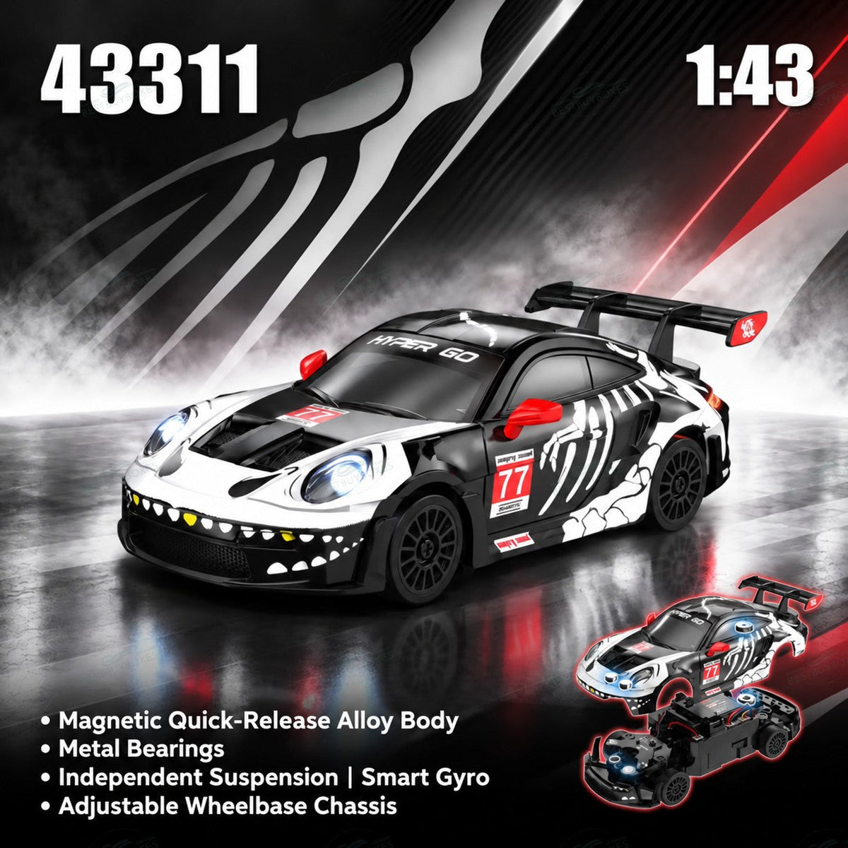 MJX Hyper Go 43311 1/43 RC Drift Car with Gyro | All4RC