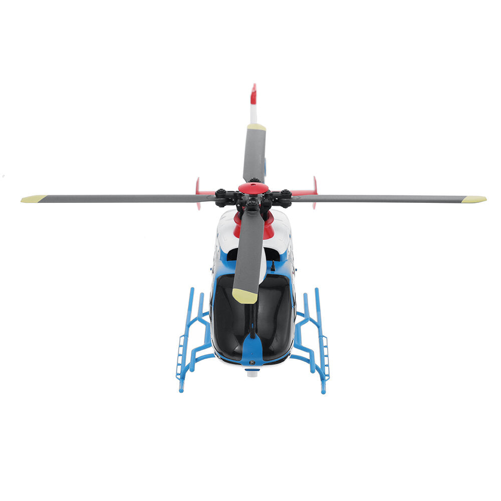 RC ERA C123 PRO EC135 R/C Helicopter - 6CH 1/36 Single Rotor with Barometer & Optical Flow Precision - Advanced Brushless RC Helicopter for Enthusiasts