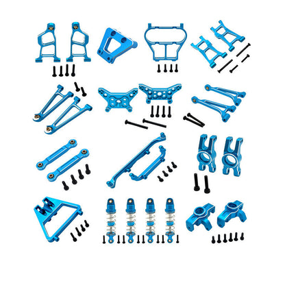 MJX Hyper Go 14211 full aluminum upgrade set in blue