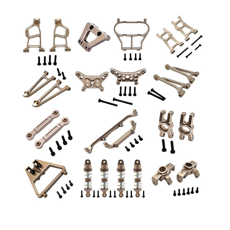 MJX Hyper Go 14211 full aluminum upgrade set in gold