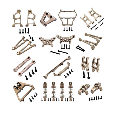 MJX Hyper Go 14211 full aluminum upgrade set in gold