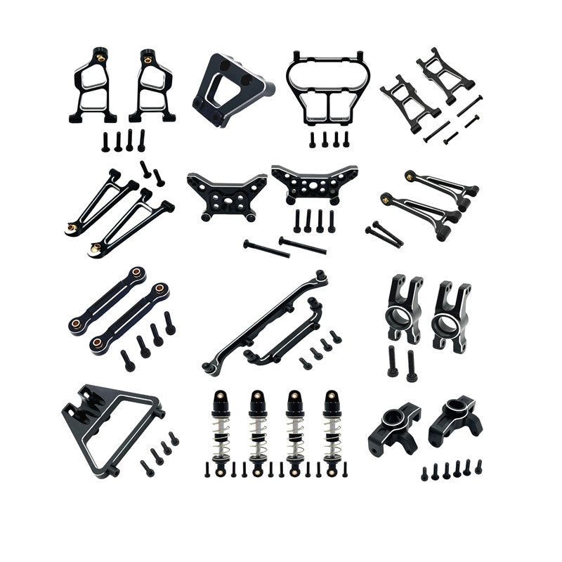 MJX Hyper Go 14211 full aluminum upgrade set in black