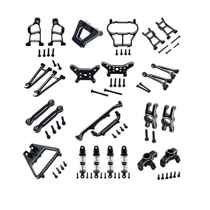 MJX Hyper Go 14211 full aluminum upgrade set in black