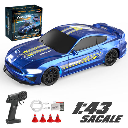 Blue ENOZE 8500 1/43 RC drift car