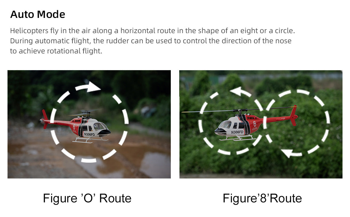 Flywing Bell 206 V3 GPS scale RC helicopter detail 10