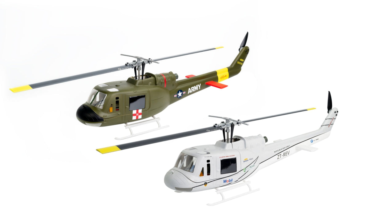 Flywing UH-1 V4 scale RC helicopter complete profile
