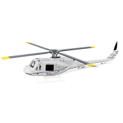 Flywing UH-1 V4 white fuselage with four-blade rotor