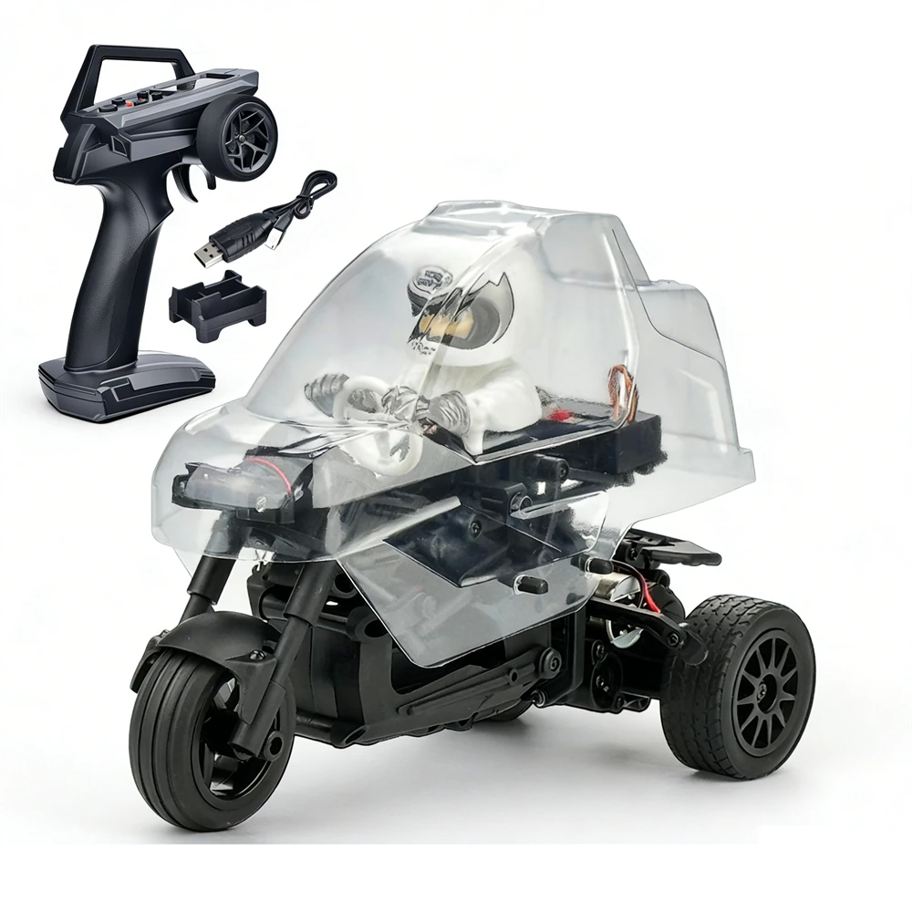Transparent Geeks X801 RWD RC drift trike