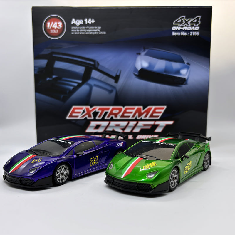 HBX 2198 1/43 RC drift car and spare parts — haiboxing 2198 mini rc drift car product image