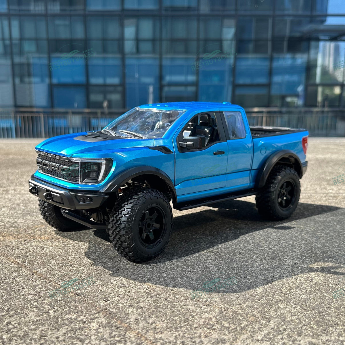 Blue HStar R12-01Q 4WD RC crawler truck