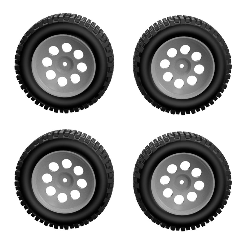 Jiabaile JBL1001–JBL1004 1/10 RC spare part — K03 1001 Off Road Tires Set 4pcs product image