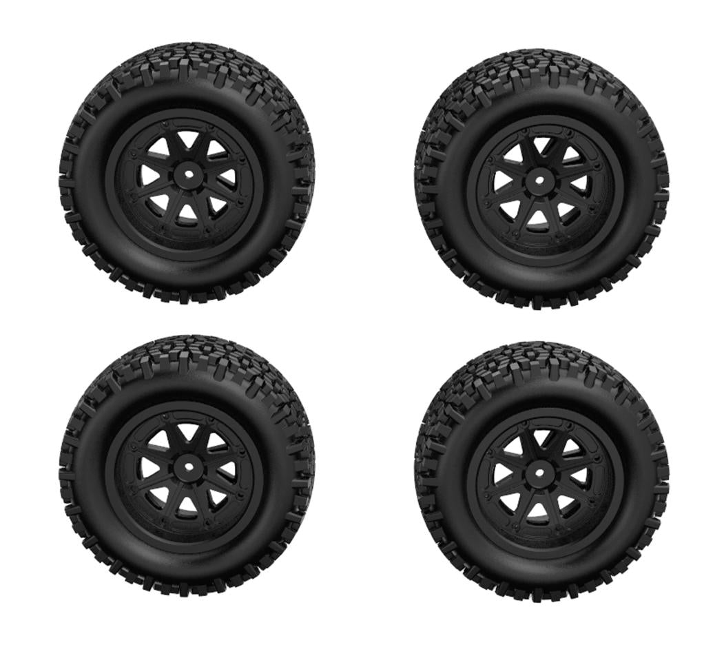 Jiabaile JBL1001–JBL1004 1/10 RC spare part — K041002ShortCourseTiresSet 4pcs product image