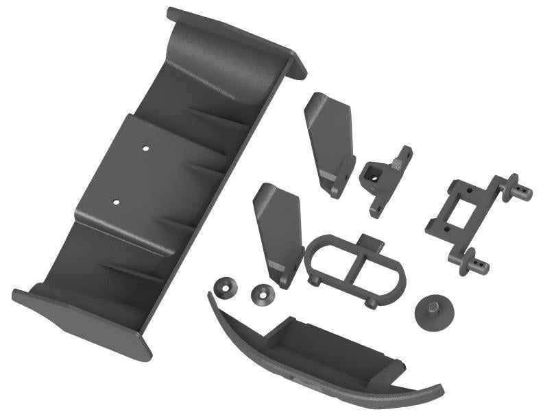 Jiabaile JBL1001–JBL1004 1/10 RC spare part — P1161002RearWingKIT product image
