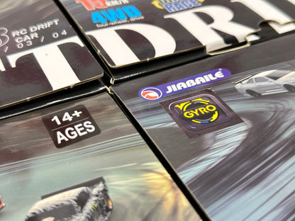 Jiabaile 1/43 RC drift cars with gyro and spare tires
