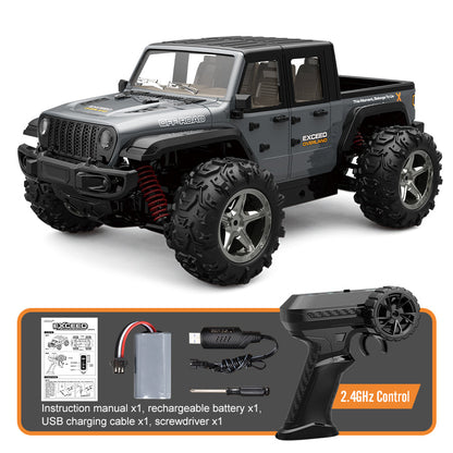 JJRC C8819 1/20 4WD RC pickup truck in grey