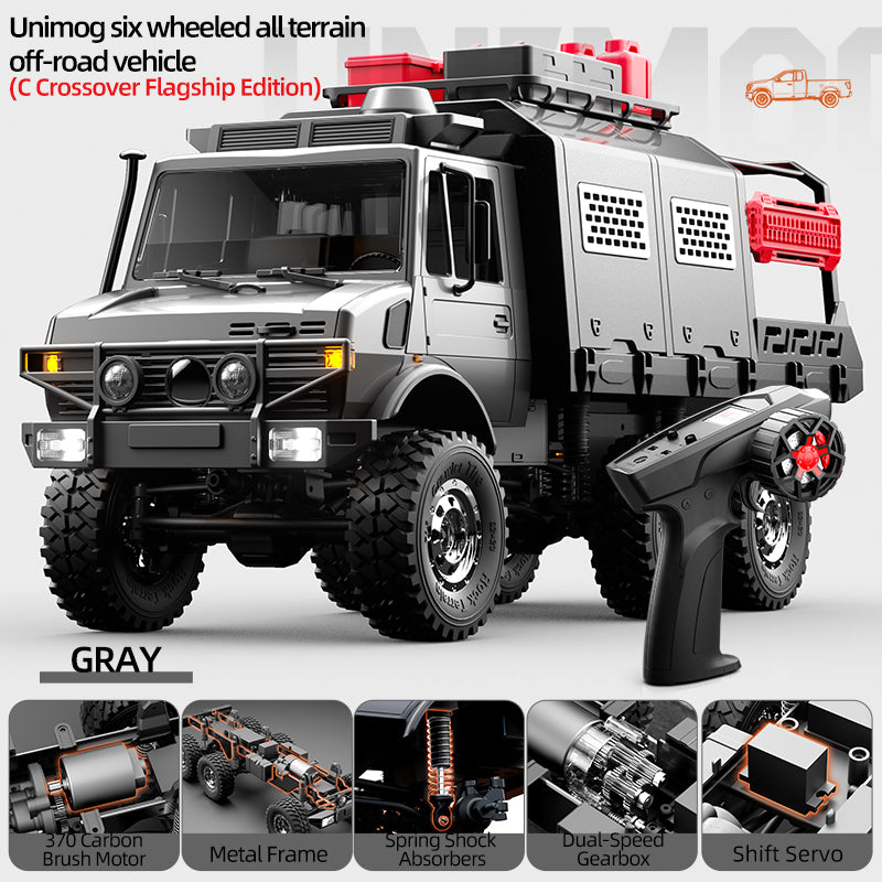 JJRC C8823C grey 1/18 6WD RC crawler truck
