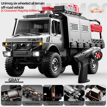 JJRC C8823C grey 1/18 6WD RC crawler truck