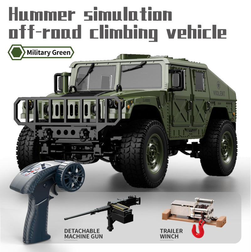 JJRC C8835 army green RC crawler