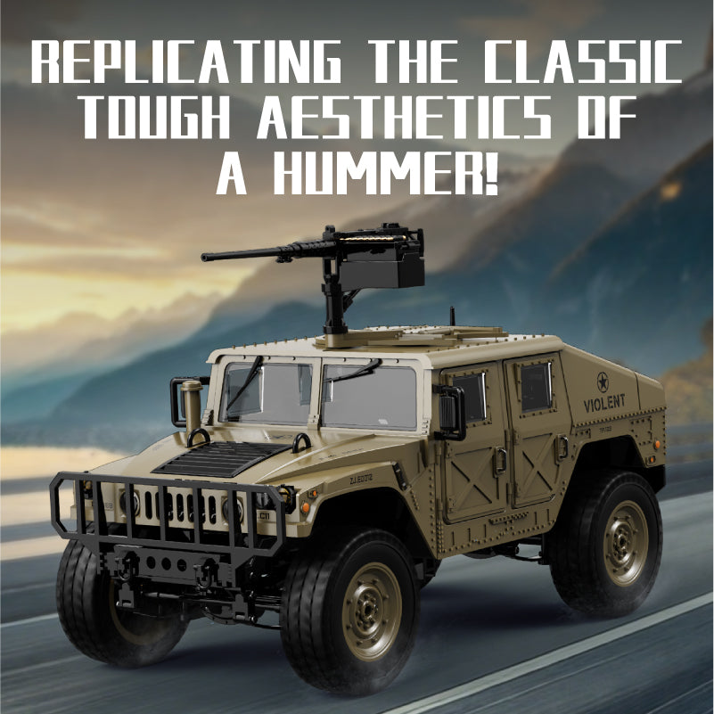 JJRC C8835 crawler lighting and body detail