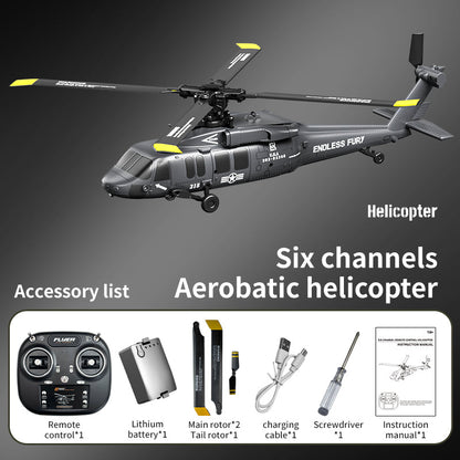 JJRC U9901 gray flybarless RC helicopter