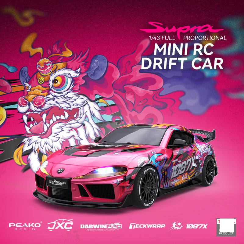 JXC SP4301 Supra 1/43 4WD RC drift car