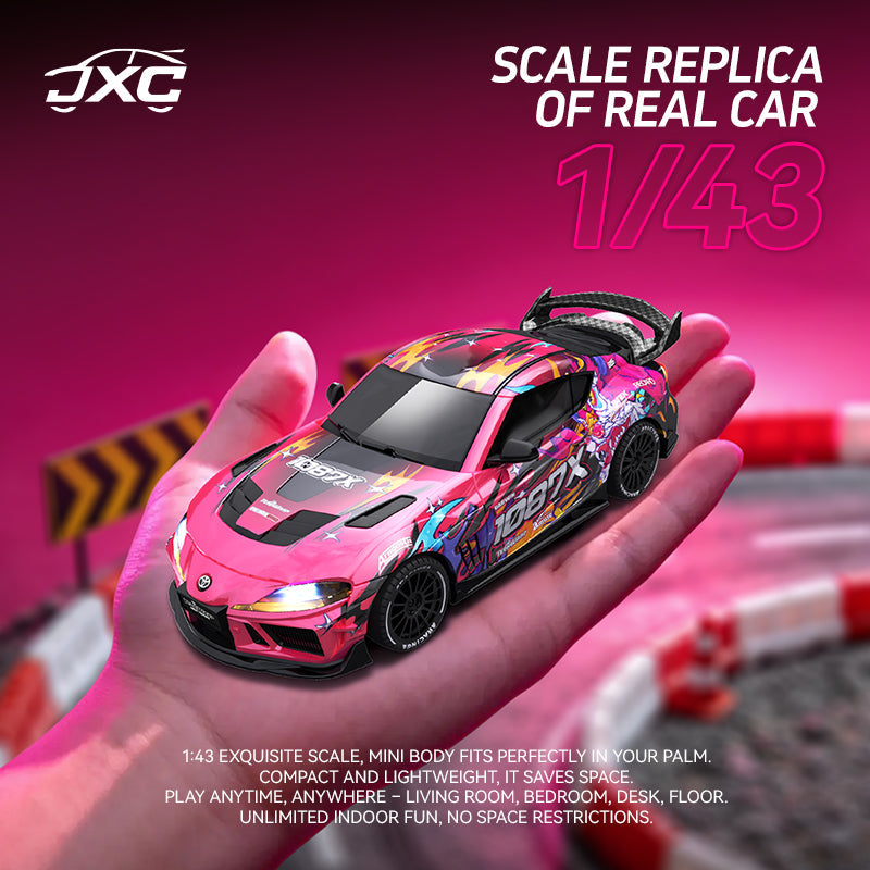 JXC SP4301 licensed Supra RC car side view