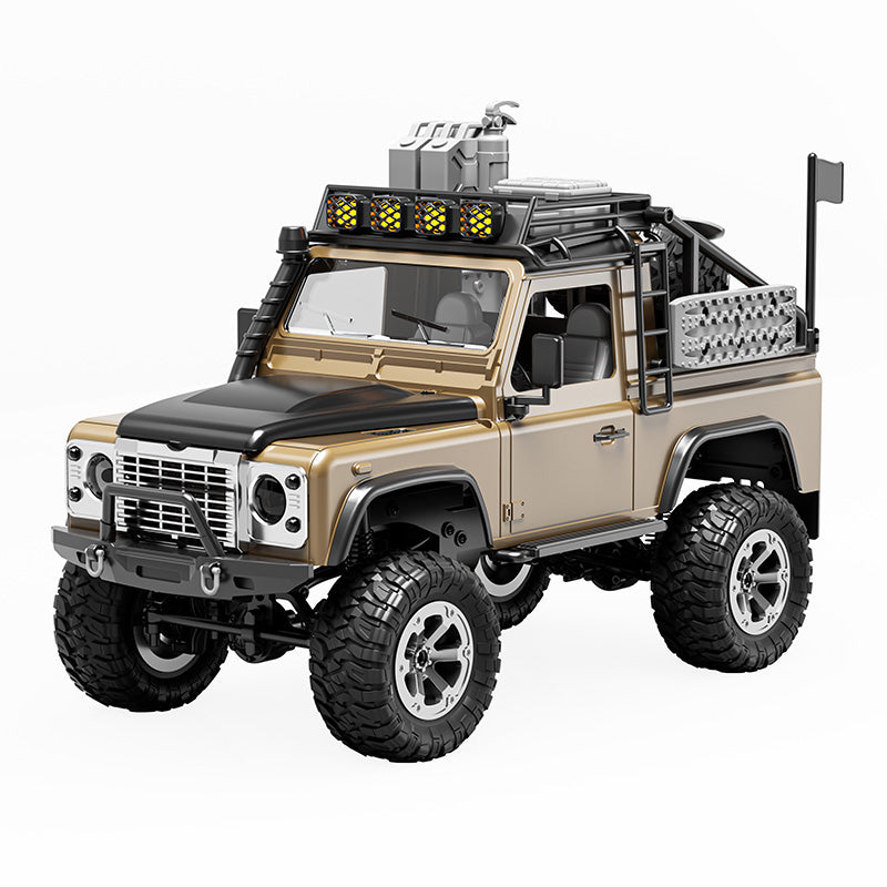 KFPLAN KF90 yellow 4WD RC crawler truck
