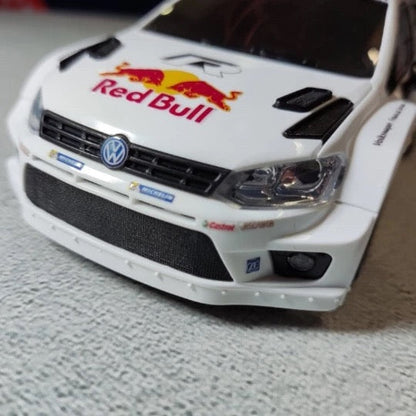 White UV transfer decal set for LDRC LD2801 RC drift car