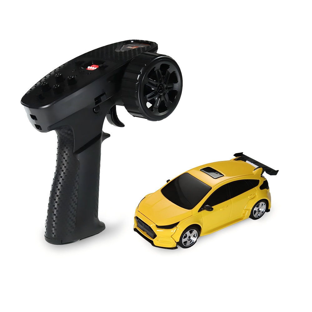 Yellow MG044 1/43 RC drift car