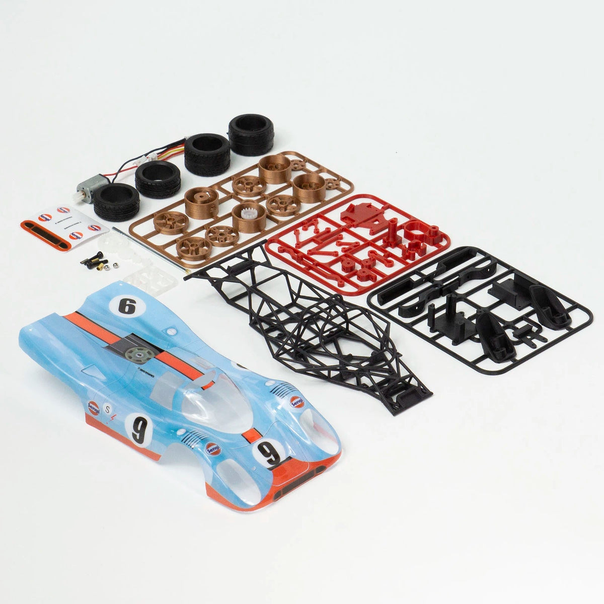 MinimumRC Lemara micro RC racer tubular chassis and body