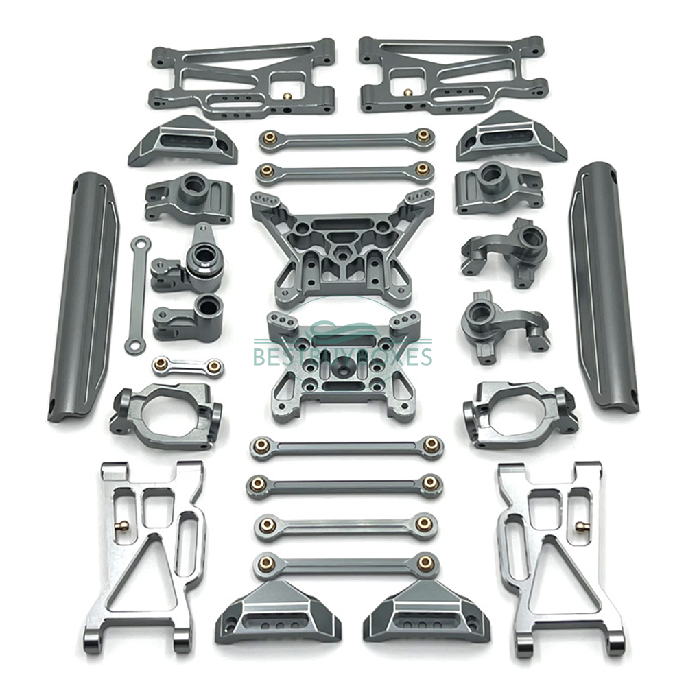 MJX Hyper Go 10208 aluminum upgrade — Full Set 983 Gray option image
